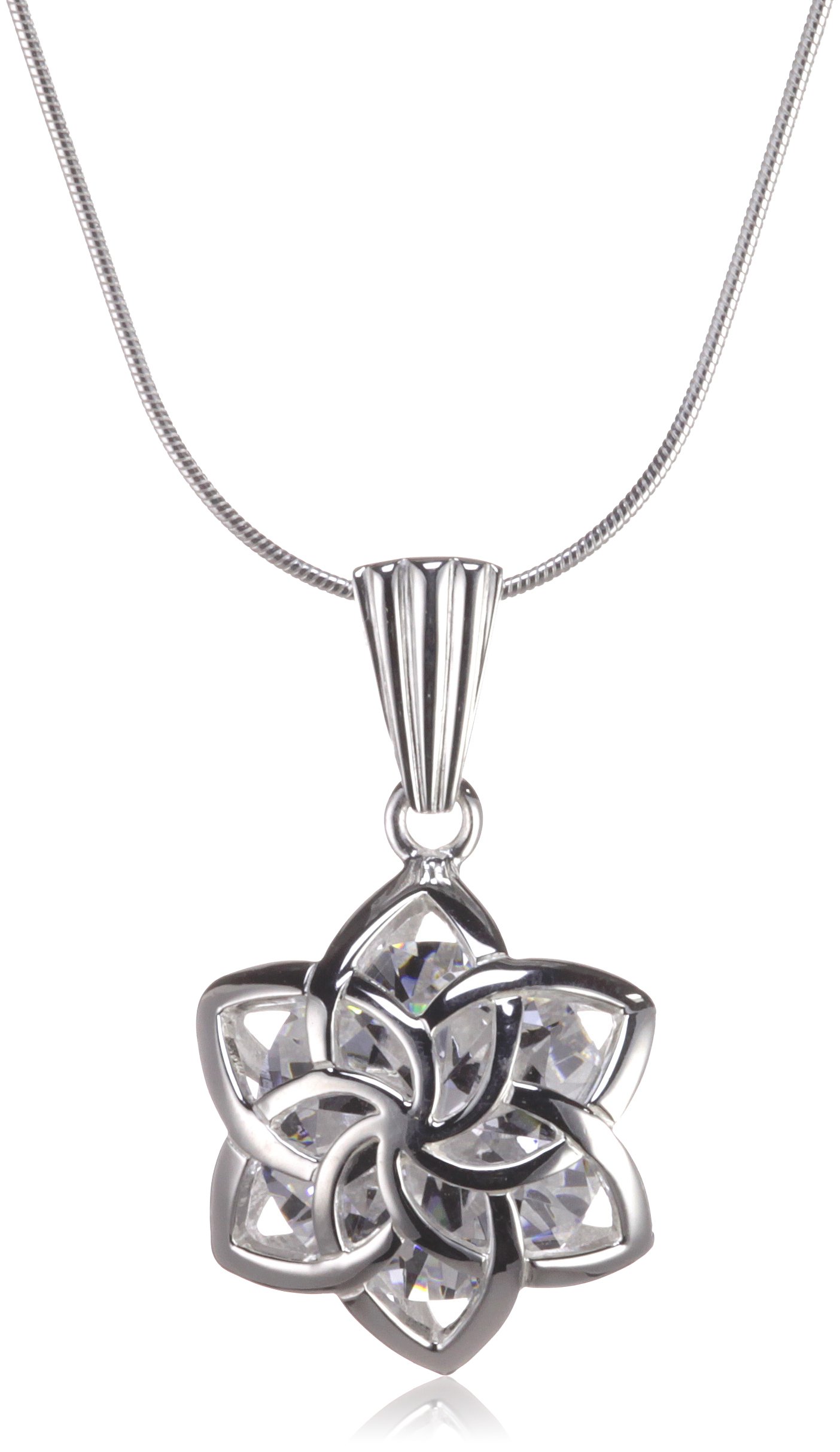 Herr der Ringe Schmuck by Schumann Design Nenya Anhänger incl. Kette 925 Sterling Silber 3001-013