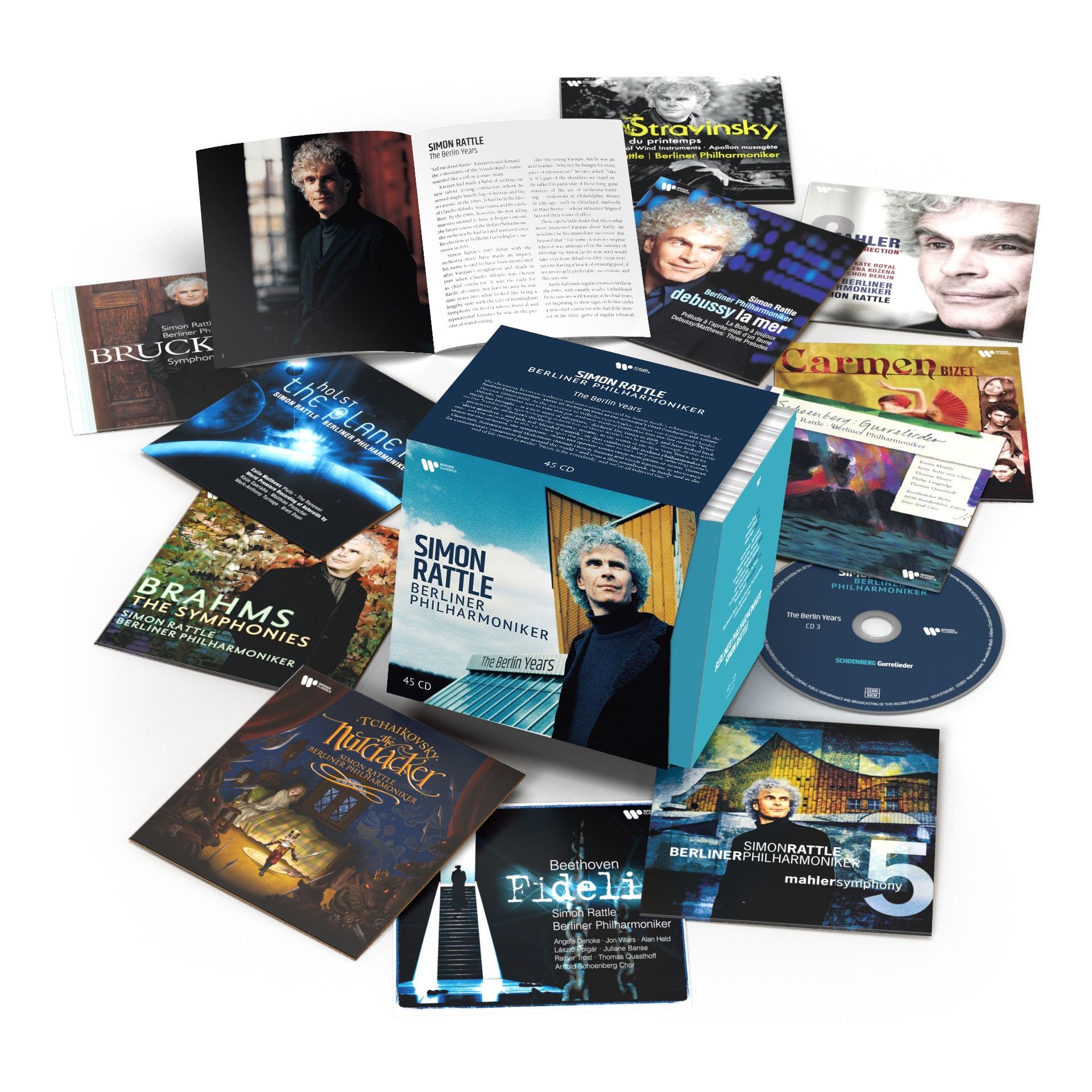 Simon Rattle: The Berlin Years (45 CD Box-Set)