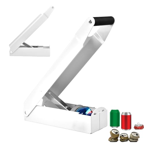 QARIDO Kann Smasher | Robuster Aluminium-Dosenbrecher,Soda Can Crusher für Aluminium-Seltzer, Soda, Bier und Gläser, sichere und effiziente Recycling-Werkzeuge