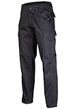 Mil-Tec US Rangertyp BDU Hose Schwarz 906, XXL