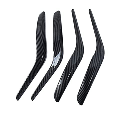 DOFABI LHD RHD Verbesserter verchromter Innentürgriff-Außenverkleidungsersatz, for, for X1 E84 Xdriver18 Sdriver20 2010-2016 Türgriff(Carbonfiber 4PCS Set)