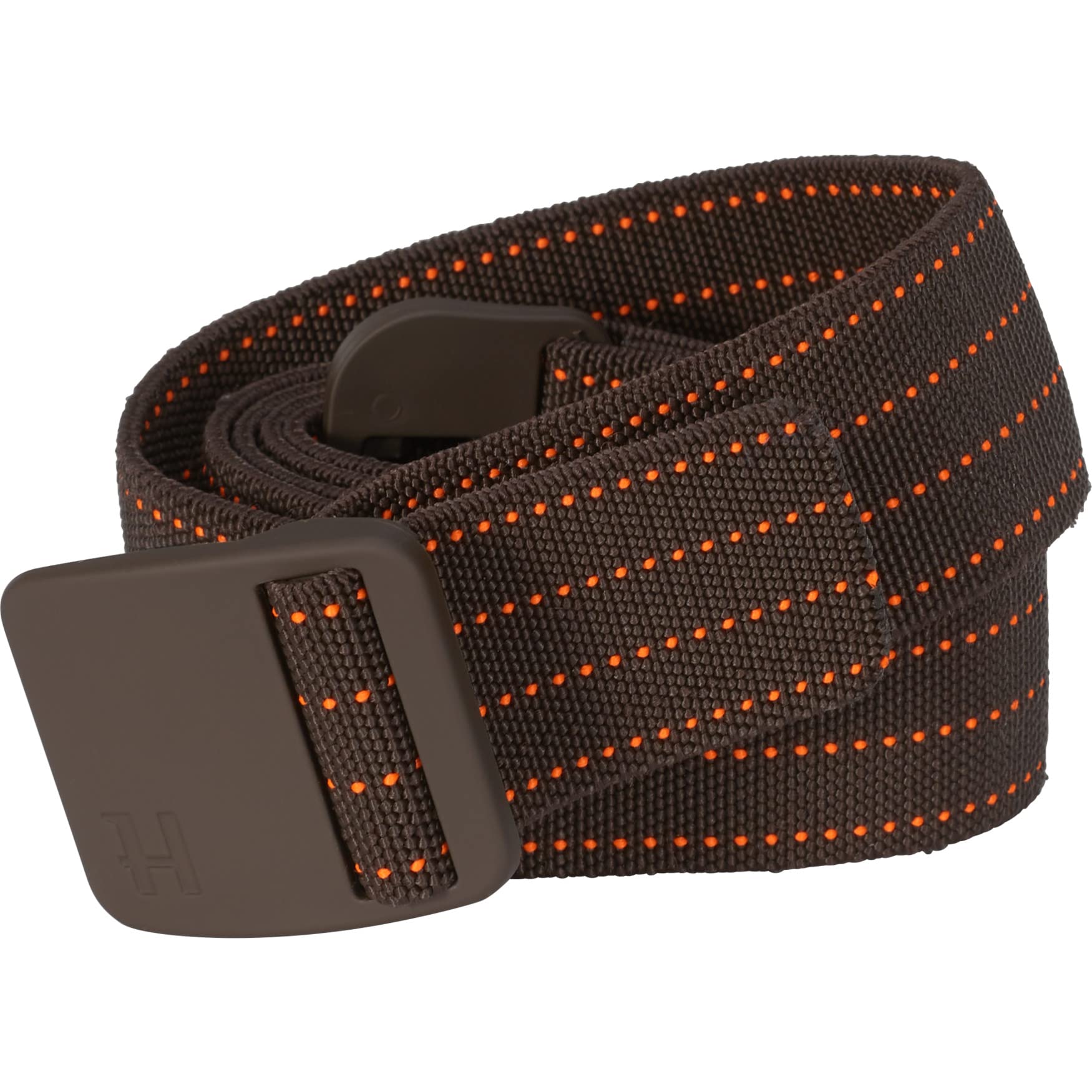 Härkila | Wildboar Pro Tech belt | Professionelle Jagd Kleidung & Jagd Zubehör für Herren & Damen | Skandinavische Qualität Made to Last | Brown/Orange blaze, XL/XXL 125cm