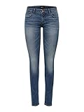 ONLY Damen Onlcoral Superlow Sk JNS Bb Crya041 Noos Jeans, Dark Blue Denim , 29W / 32L