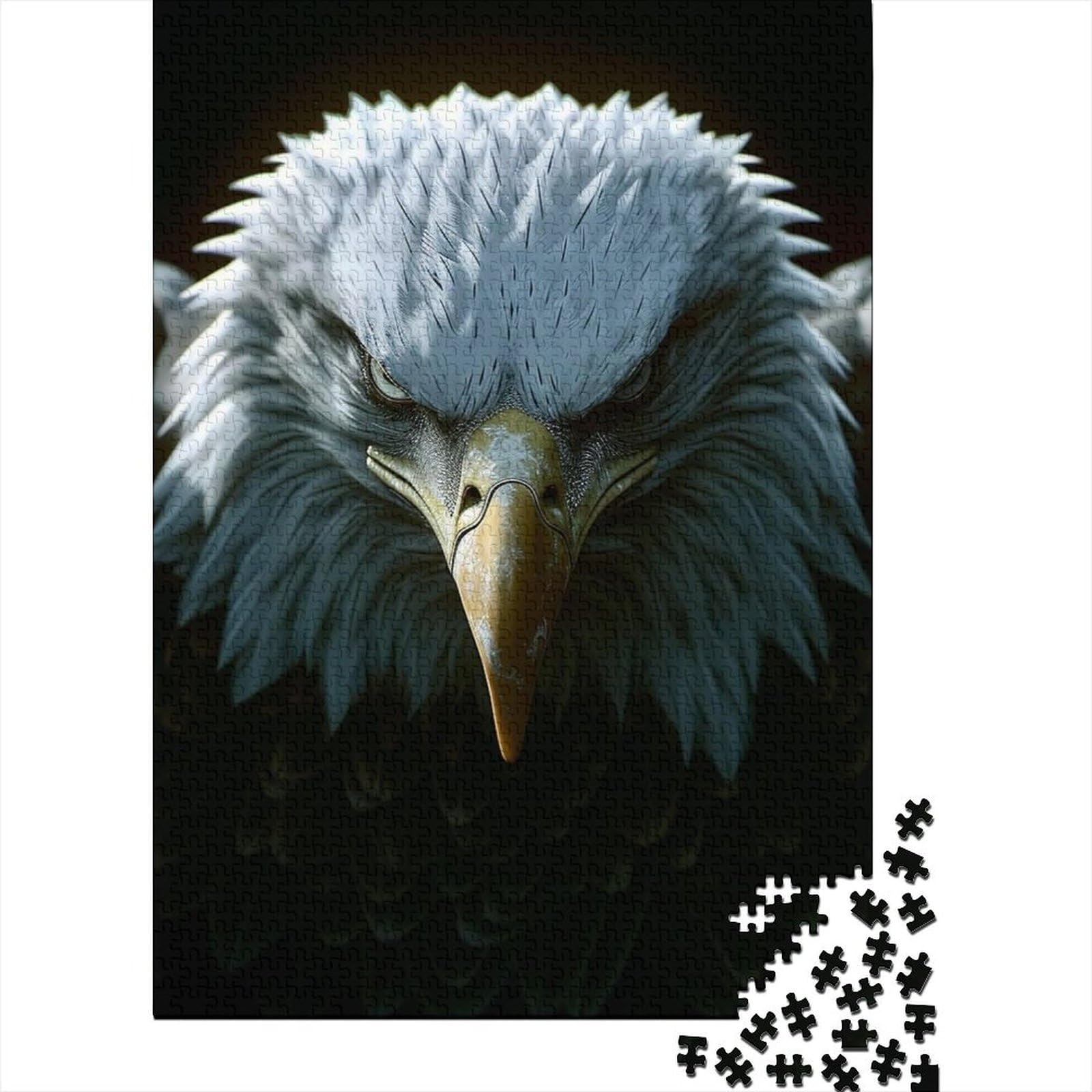 Savagery Among Eagles Puzzles Puzzles für Erwachsene und Jugendliche, Puzzle für Erwachsene und Jugendliche, Lernspiele, Heimdekorationspuzzle. 75 x 50 cm