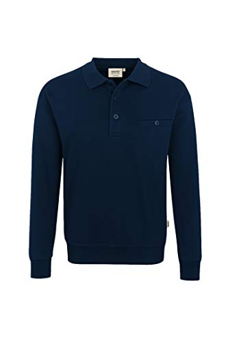 Hakro Herren Pocket-Polo-Sweatshirt Premium # 457 (2XL, tinte)