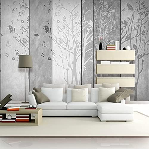 Vintage Holzplatte Baum Pflanze Relief 3D Tapeten Wanddekoration Fototapete Sofas Wohnzimmer Wandbild Schlafzimmer-430cm×300cm