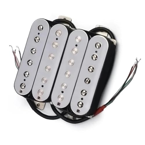 E-Gitarre Humbucker Pickup Split Pickup Gitarrenteile weiße Kupferbasis Single-Coil-Tonabnehmer