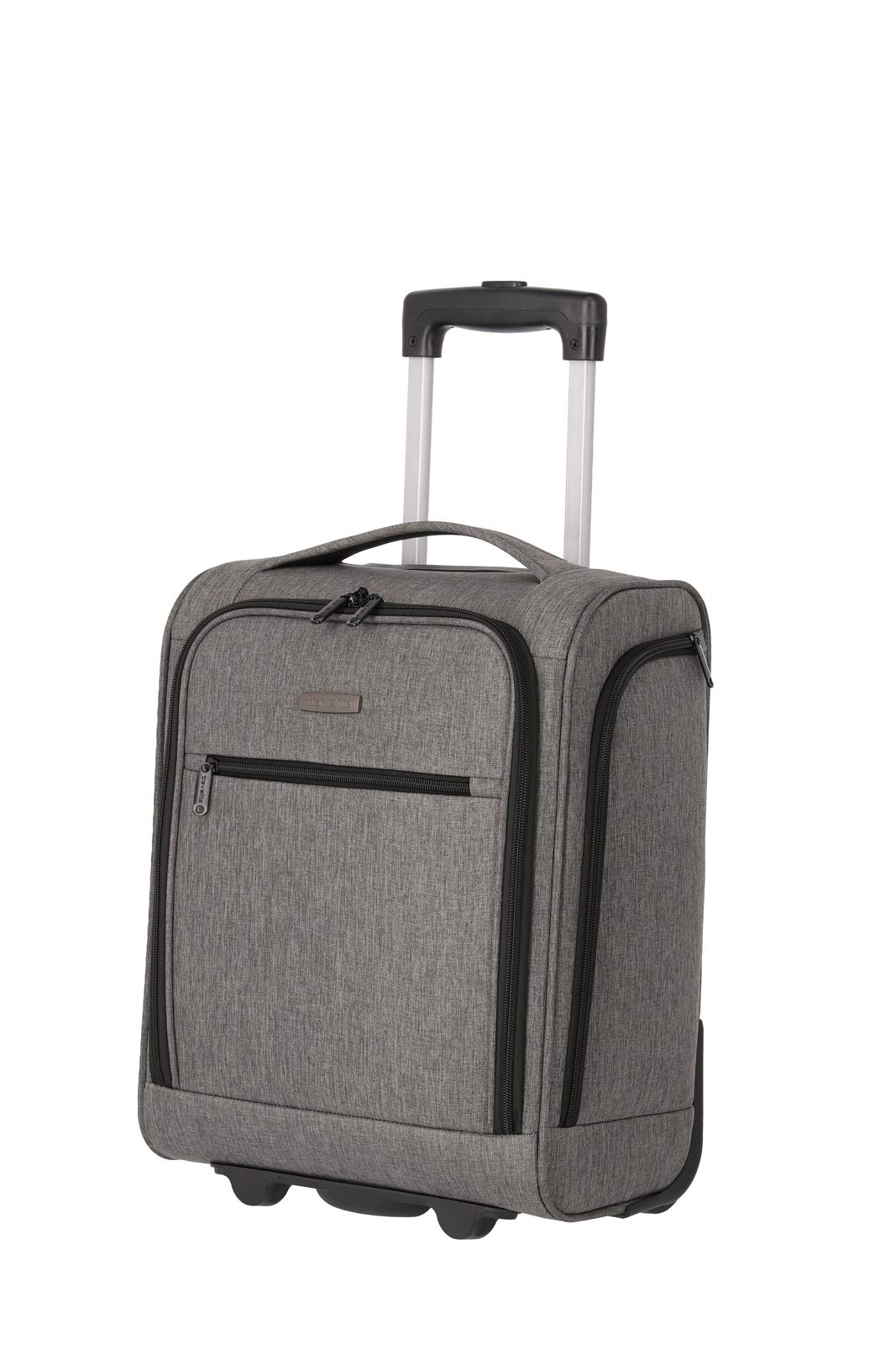 travelite Handgepäck Koffer leicht, mit Liquids Bag, 2 Rollen, CABIN Underseater, Weichgepäck Trolley klein, 43cm, 28 Liter