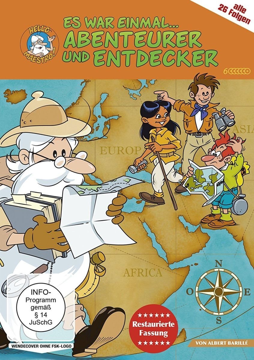 Es war einmal… Abenteurer und Entdecker - Restaurierte Fassung [6 DVDs]