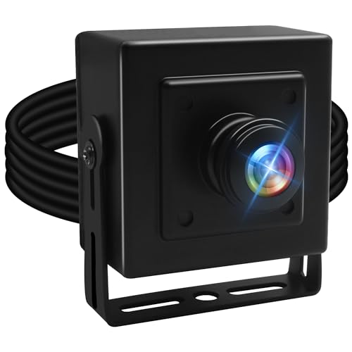 ELP Webcam 5 Megapixel, HD Aptina PC Kamera, Webcam mit 180 Grad Fischaugenobjektiv