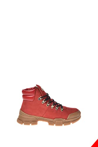 Love Moschino Damen Ja15884g0fip050041 Sneaker, rot, 41 EU