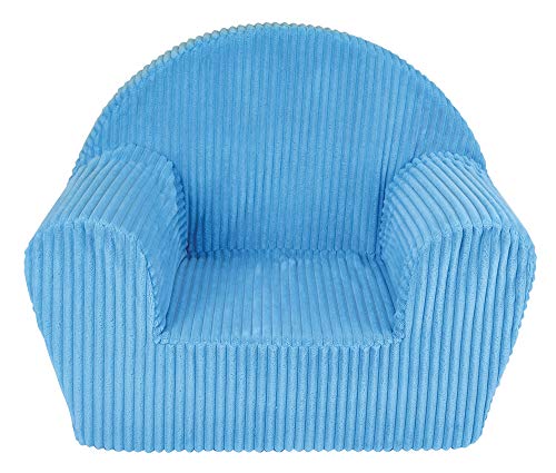 Unbekannt Fun House 712720 Sessel Club blau aus Schaumstoff für Kinder Bezug 100% Polyester, Schaumstoff 100% Polyether 52 x 33 x 42 cm