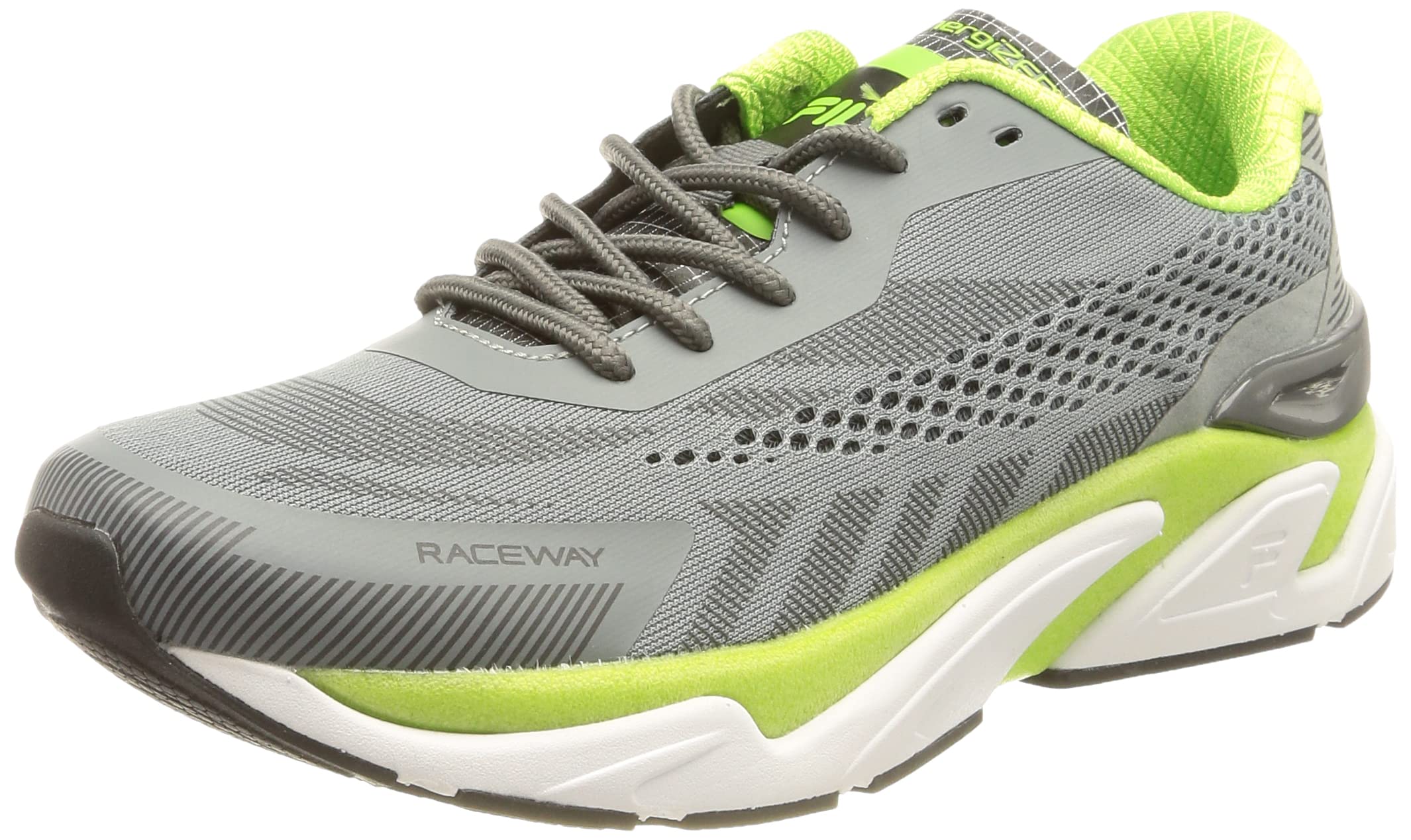 FILA Herren Raceway Laufschuh, Monument-Jasmine Green, 40 EU Schmal