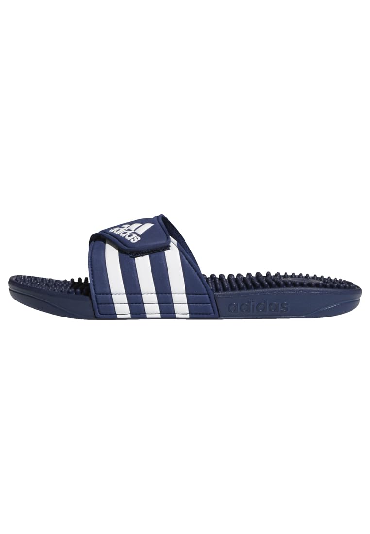 adidas Unisex Adissage Schlappen, Dark Blue/Ftwr White/Dark Blue, 42 EU