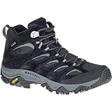 Merrell Herren Moab 3 Mid GTX Wanderschuhe, Black/Grey, 50 EU