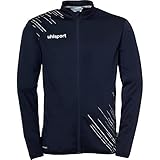 uhlsport Score 26 Classic Jacke Herren Sport Fußball Trainingsjacke Sweatshirt Jacke Sweatjacke - elastischer Ausgehanzug mit Reißverschluss-Taschen, 152