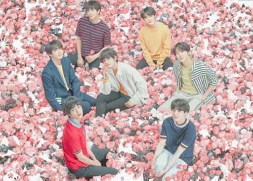 HfmQuisutron Jigsaw Puzzle 1000 Teile Bangtan.Boys Group Band Bt.S Posters Buntes Geschicklichkeitsspiel Für Die Ganze Familie Erwachsene Zw206Qv