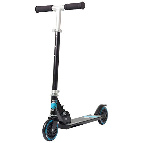 STIGA Kinder STR Comet 120-S Kickscooter, Black/Blue, One Size