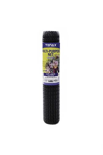 Tenax 60041909 Muti-Purpose Multipurpose Net, 2' x 50', Black