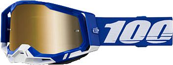 100 Percent Racecraft 2 Blue, Crossbrille verspiegelt