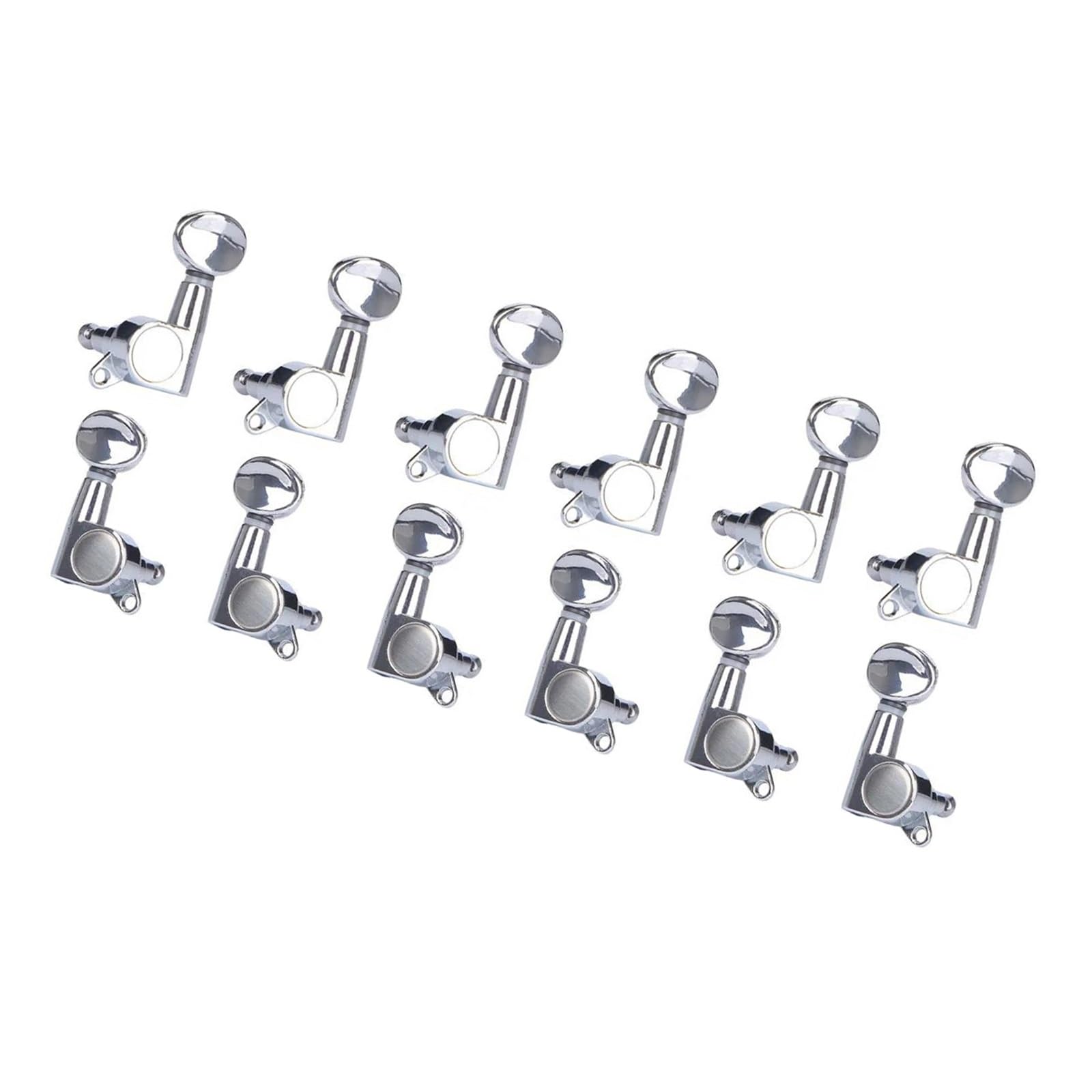 Strings Tuning Pegs Mechaniken Für Gitarre Ukulele Stimmkopf Pin Maschine Tuner Pin Zubehör Stimmkopf DIY Teile geschlossener Saitenschlüssel