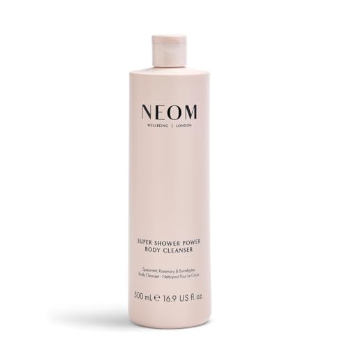 NEOM – Super Shower Power Body Cleanser Shower Gel, 500ml – Invigorating Fragrance, Hydrating & Nourishing