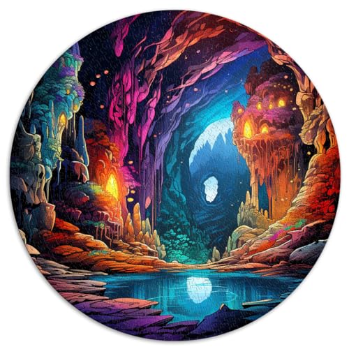 Puzzle, Puzzle, Grotte de Lourdes, 1000 Teile, Puzzle, 26,5 x 26,5 Zoll, Spielspielzeug für Familienpuzzle, Geschenk, Heimlernspiele, DIY-Spielzeug