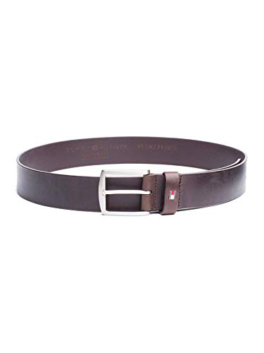 Tommy Hilfiger Herren NEW DENTON BELT 4.0 Gürtel, Braun (TESTA DI MORO-EUR 066), 95 cm (Herstellergröße: 95)