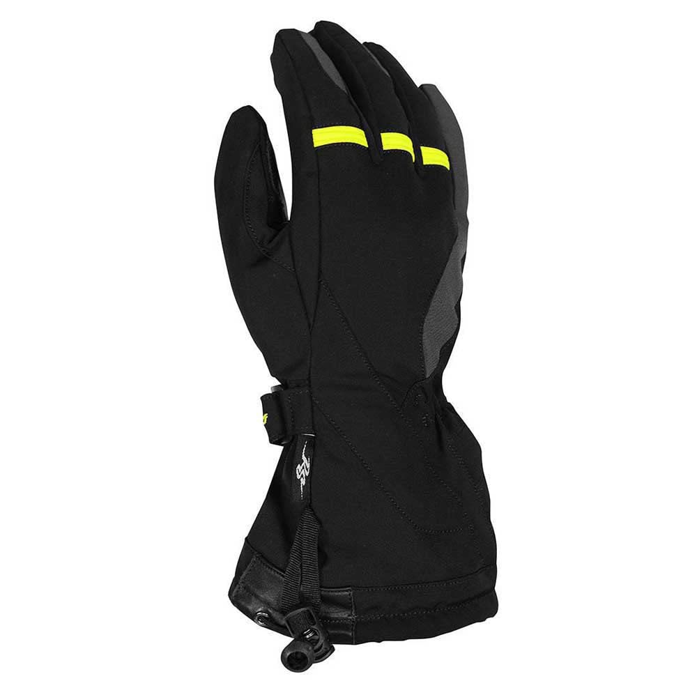 Rusty Stitches Gloves Kevin Black-Yellow Fluo-Grey (12-XXL)