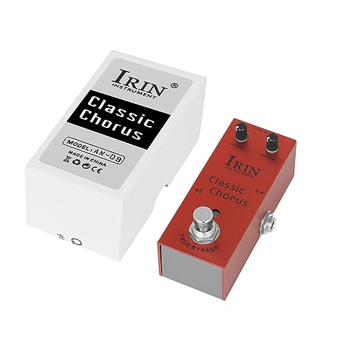 Crunch Distortion Gitarreneffektpedal Mini Single E-Gitarre mit Intensitätsratensteuerung True Bypass Gitarrenpedale