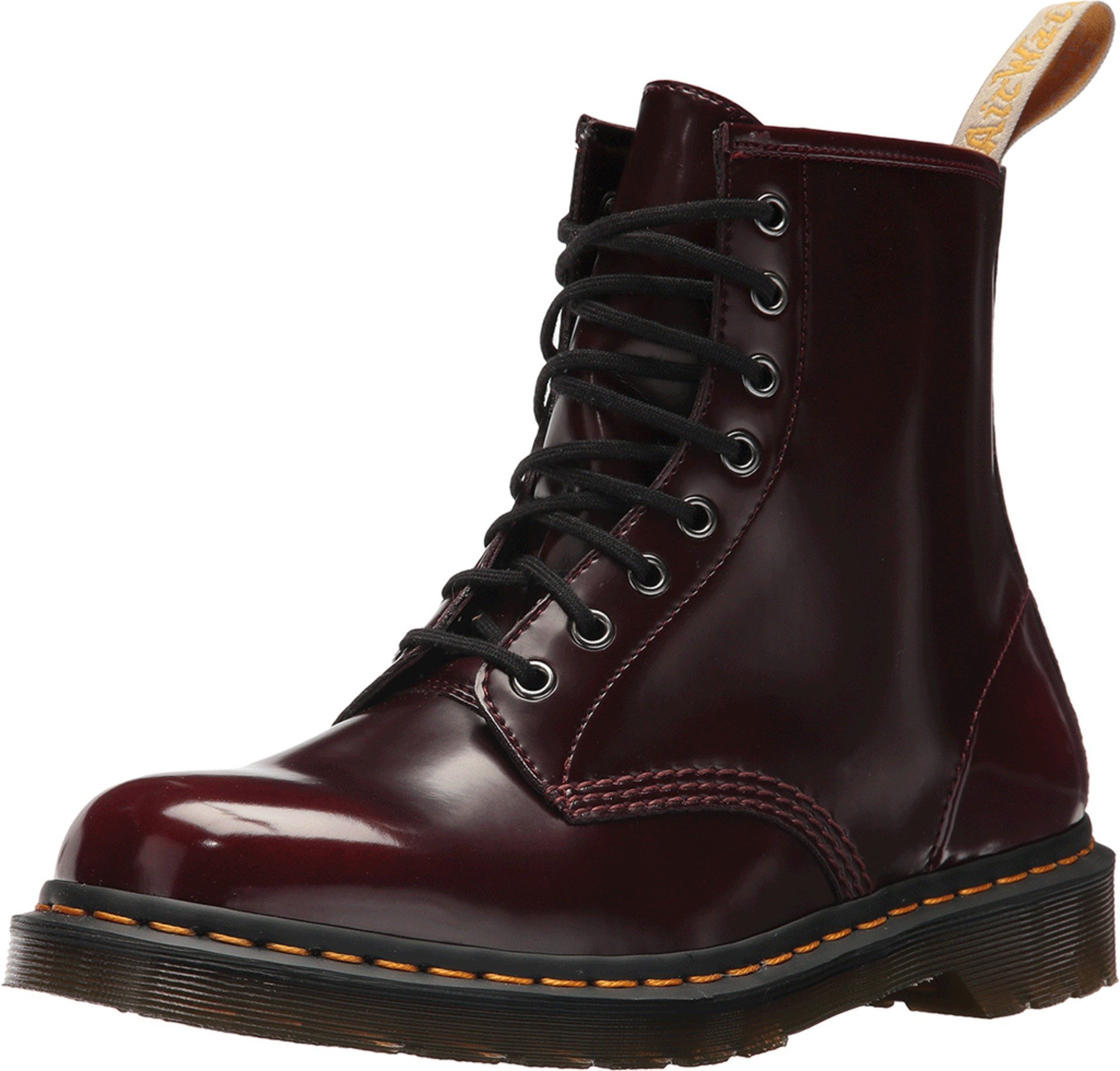 Dr. Martens Vegan 1460, Unisex-Erwachsene klassische Stiefel, Rot (Cherry Red 600), 38 EU