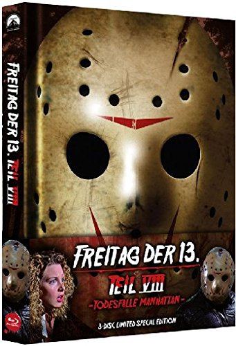 Freitag, der 13. - Teil 8: Todesfalle Manhattan - Uncut/Mediabook (+ DVD) (+ Bonus-DVD) [Blu-ray] [Limited Edition]