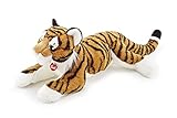 Trudi Tiger Bruce Exotisches Plüsch Tiger Maskottchen, Weihnachts- und Geburtstagsgeschenk. | 39x23x46cm Grosse L | Tropische exotische Tiere | Modell 27138