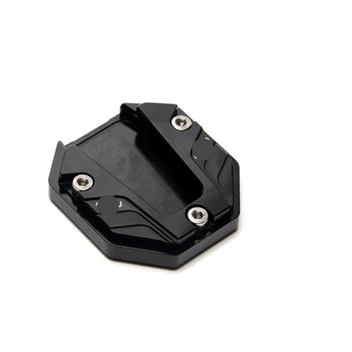 AXCAR Motorrad Bike Kickstand Extender Seite Stehen Verlängerung Pad Unterstützung Platte Motorrad Zubehör Ständer Stützpolster