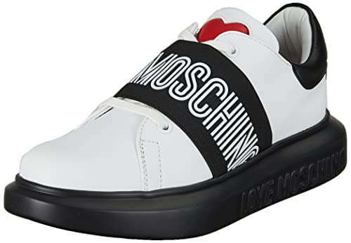 Love Moschino Damen Sneaker White 35 EU