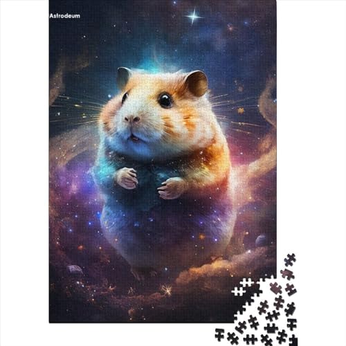 Chipmunk-Holzpuzzle für Erwachsene und Jugendliche von Difficult Challenging Puzzles, 1000 Teile, für anspruchsvolles Puzzlespiel und Familienspiel, 75 x 50 cm