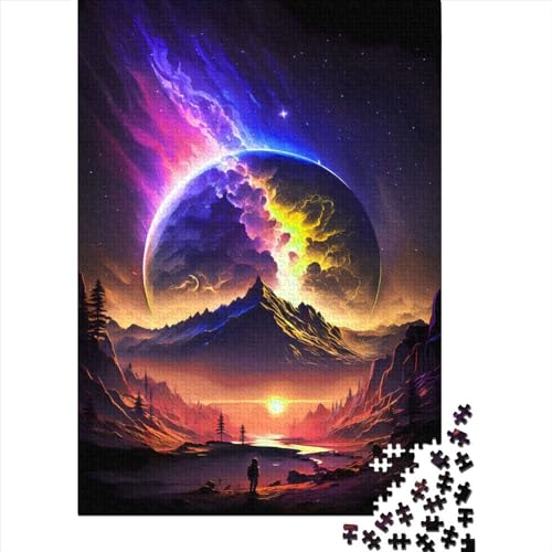 500-teiliges Puzzle für Erwachsene Teenager. Stellar Voyage-Puzzle für Erwachsene Teenager. Nachhaltiges Puzzle für Erwachsene (Größe 20,47 x 14,96 Zoll).