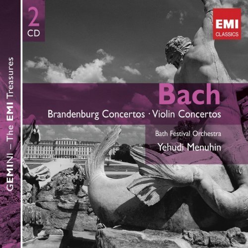 Bach: Brandenburg & Violin Concertos by Yehudi Menuhin (2008) Audio CD