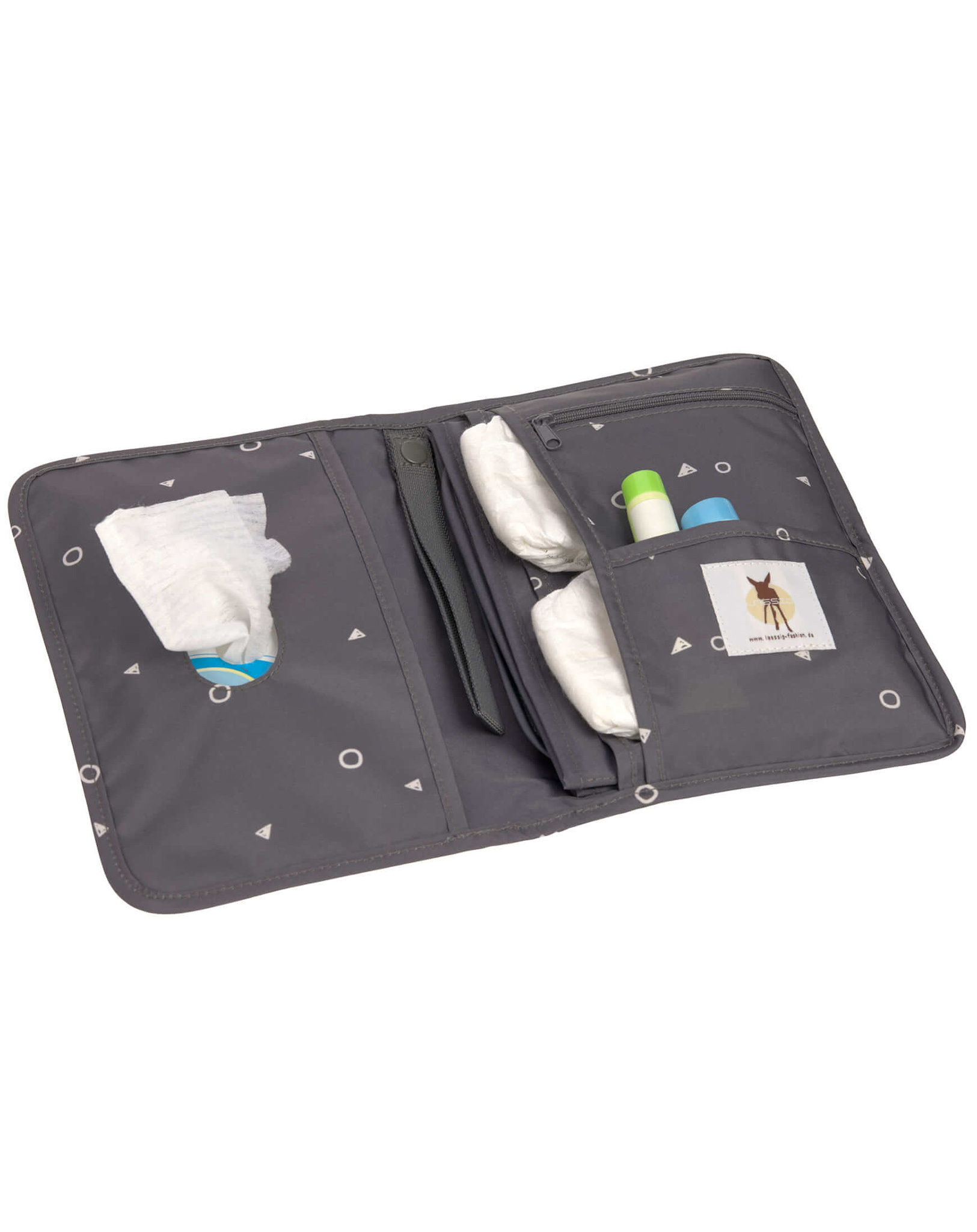 Windeltasche CHANGING PAD - UNIVERSE in anthracite 4