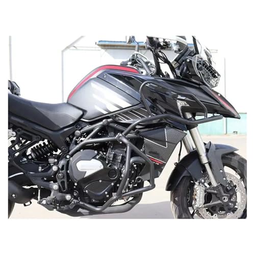 Motorrad Crashbars Für QJMOTO QJ Für SRT800 Für SRT800X Für 800SRT Für SRT 800X 800 Motorradzubehör Stoßstange Anti-Drop Guard Rod Schutzhülle Motorschutz Sturzbügel(Black)