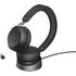 Jabra Evolve2 75 Telefon On Ear Headset kabelgebunden Schwarz Batterieladeanzeige, Mikrofon-Stummsch