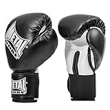 Metal Boxe Boxhandschuhe, Schwarz (Noir), 10 oz