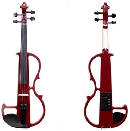 DAYKET Standard Violine 4/4 Elektrische Violine Saiteninstrument Leistung Mit Headset Armaturen Bluetooth Sound(4)