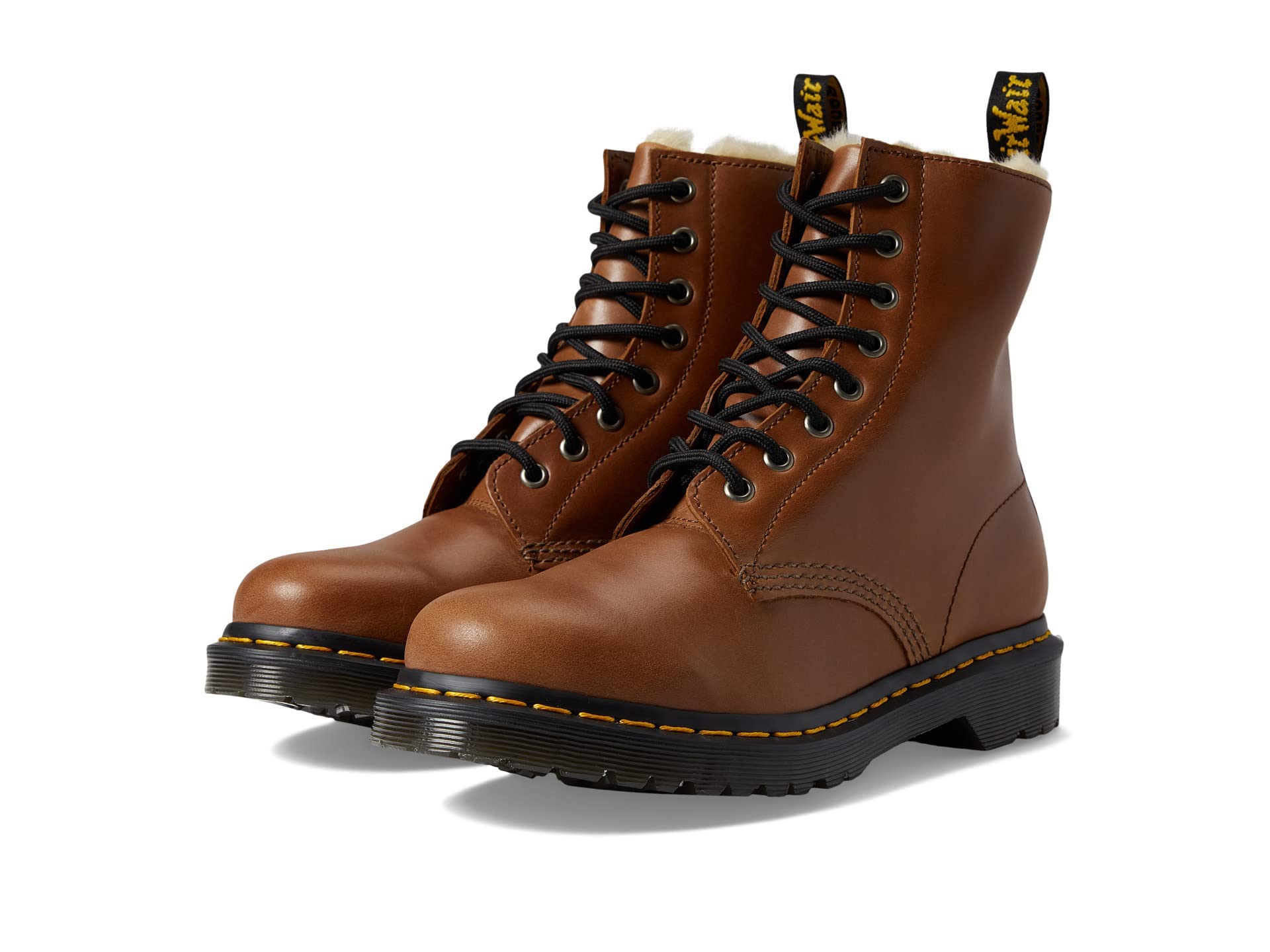 Dr. Martens Damen bovver, Winter Boots, Braun, 37 EU