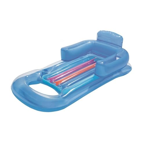 JTQYFI Wasser Hängematte Pool Luftmatratze Mit Handlauf Aufblasbarer Pool Schwimmer Wasser Schlafbett Liegestuhl Pool Floatie Spielzeug