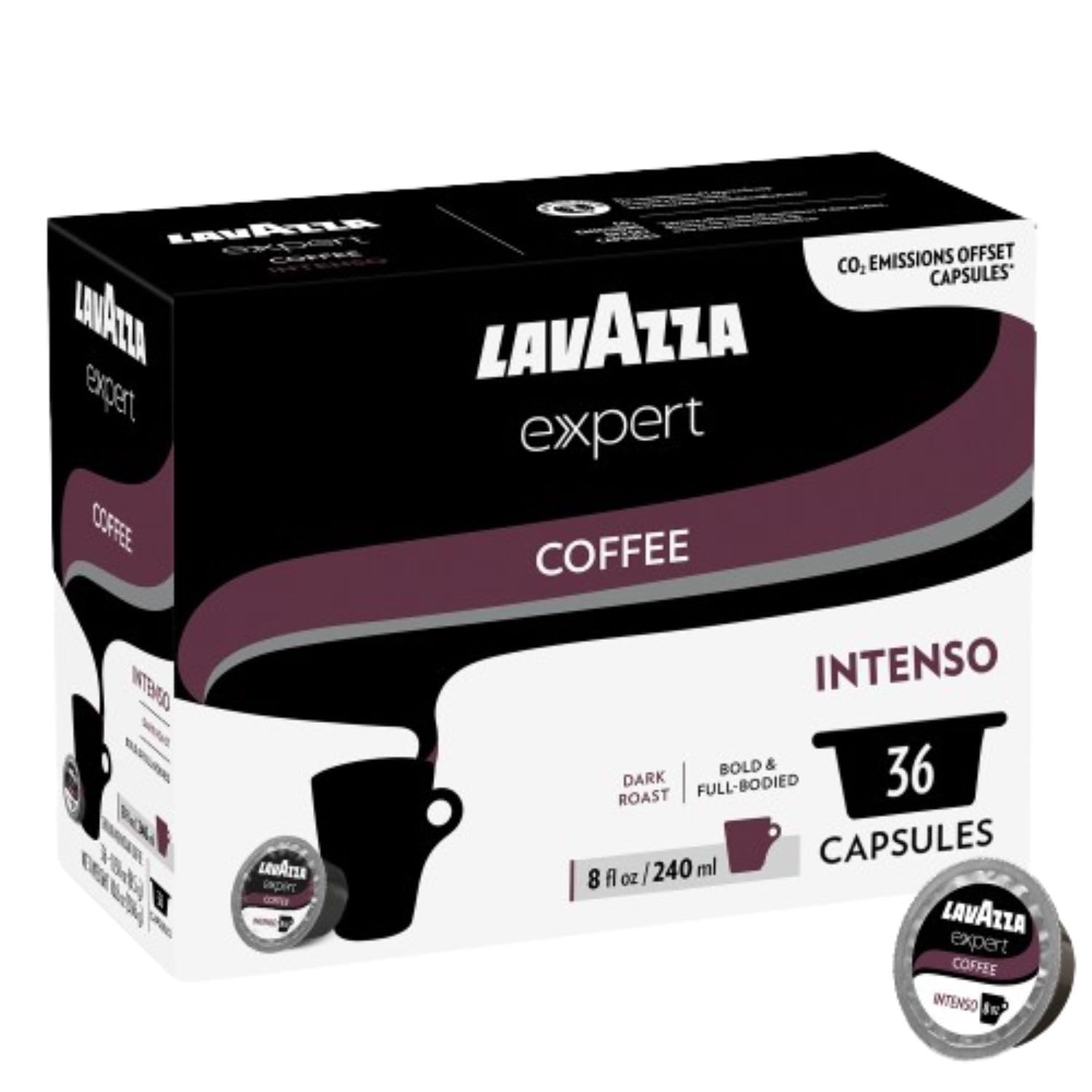 Lavazza Expert Caffe' Gusto Intenso Kapseln (36 Kapseln), Expert Caffe' Gusto Intenso, 36 Stück