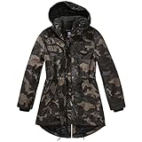 Brandit Ladies Marsh Lake Parka, Darkcamo, Größe XS