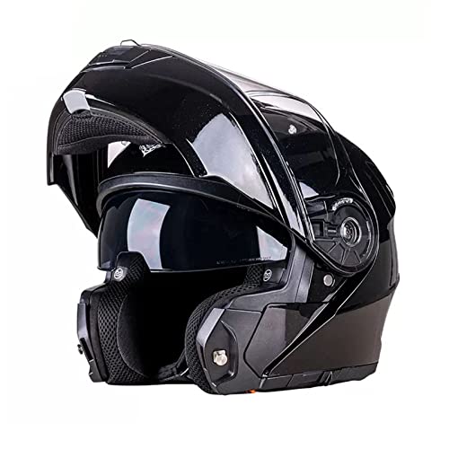 Motorradhelme Klapphelme Mit Visier, DOT ECE Zertifiziert, Retro Motorrad Open Face Helme Herren Damen, Motorrad Halbhelme, Jethelme, Motocross Helm Für Chopper Scooter Cruiser ( Color : D , Size : XX