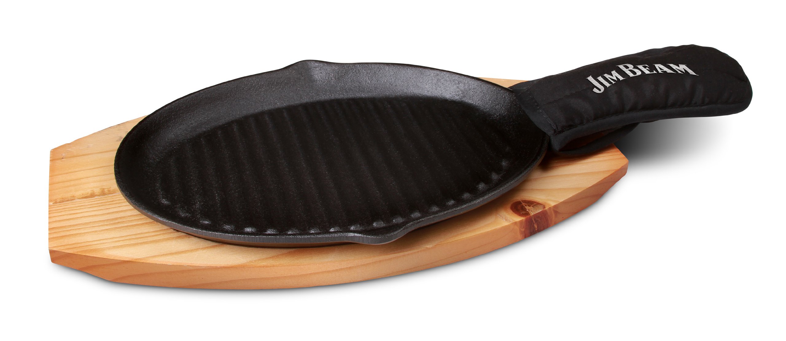 Jim Beam BBQ JB0159 Brat- & Universalpfannen1 - Pack schwarz