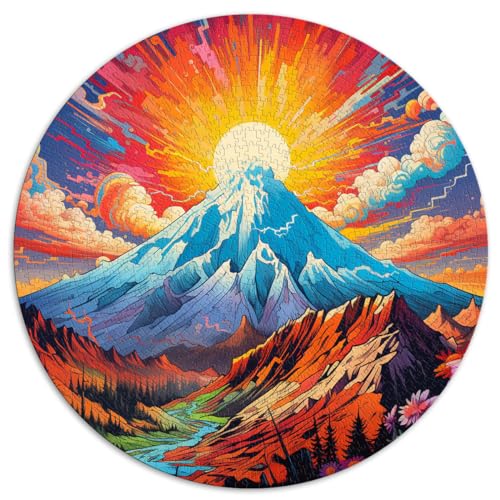 Puzzles Geschenk Mount St. Helens Schwierige anspruchsvolle Puzzles 1000 Teile 26,5x26,5 Zoll Spielspielzeug ganze Familie und dieses